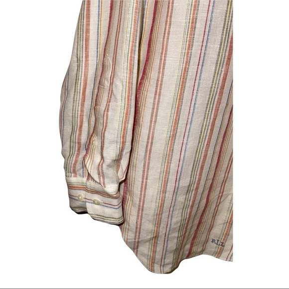 NWT Ralph by Ralph Lauren Woman 100% Linen Top Size S - Picture 3 of 7